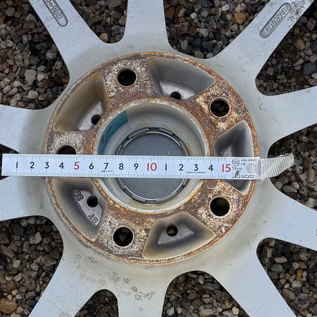 17インチホイール4個 ワンオーナー(14インチアルミホイール4個付き)