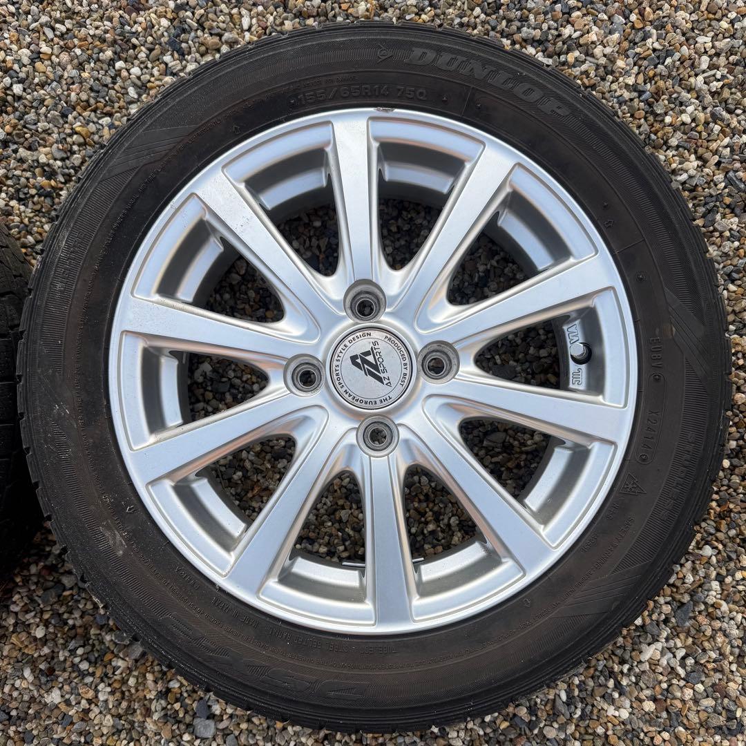 17インチホイール4個 ワンオーナー(14インチアルミホイール4個付き)