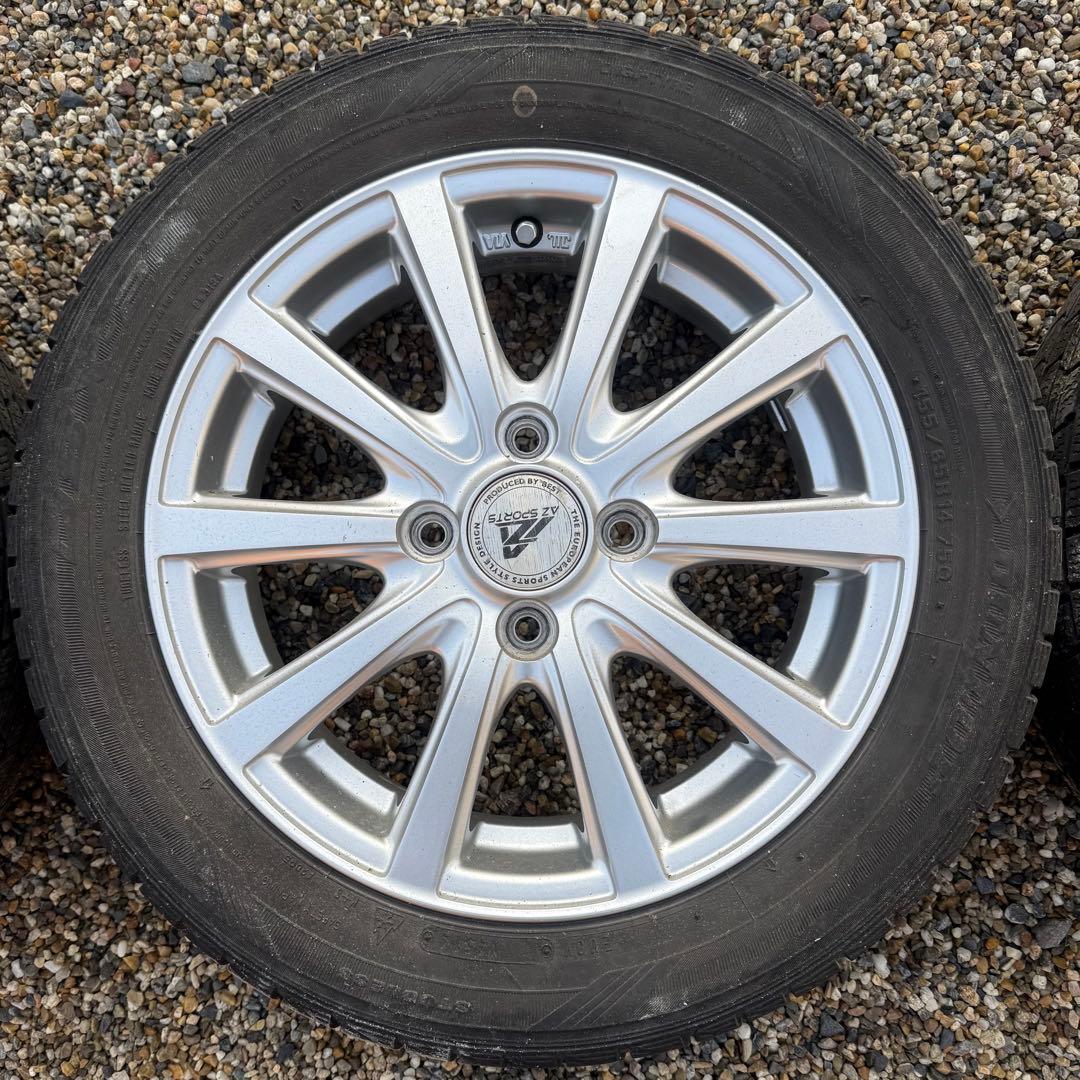 17インチホイール4個 ワンオーナー(14インチアルミホイール4個付き)
