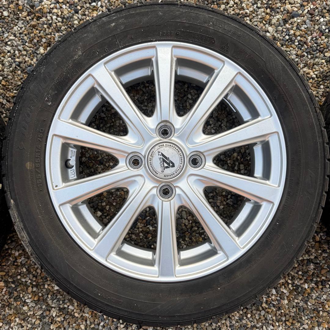 17インチホイール4個 ワンオーナー(14インチアルミホイール4個付き)