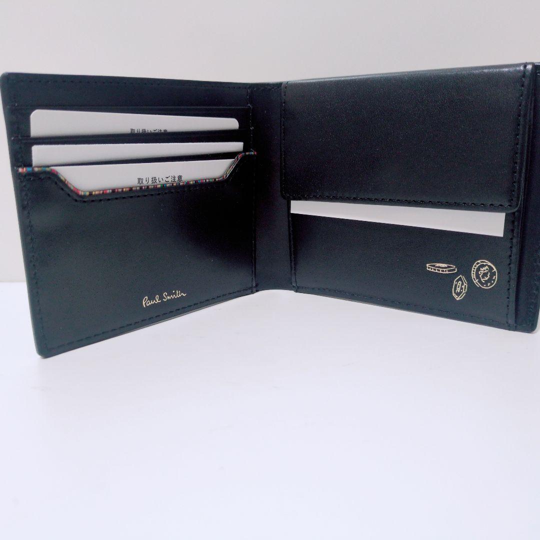 PaulSmith ポールスミス 【新品未使用】2つ折り財布 牛革 P210 箱