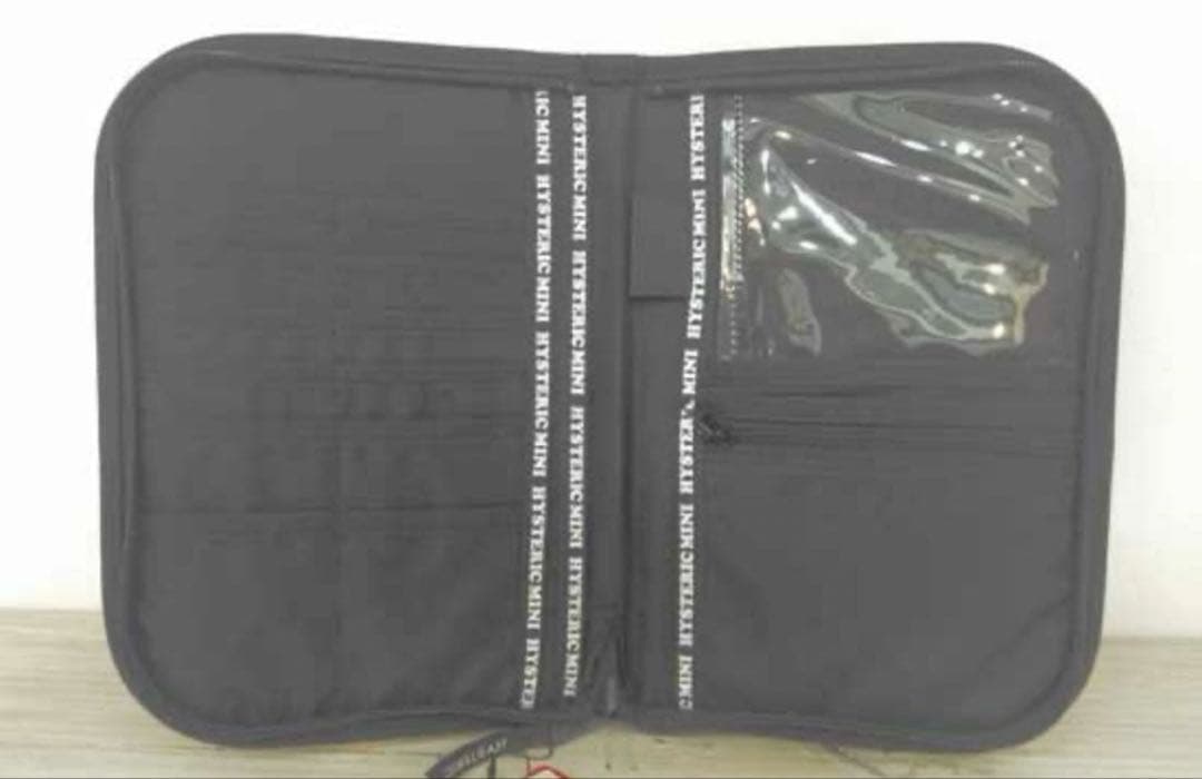 ヒステリックミニ 母子手帳ケース デビル ブラック L