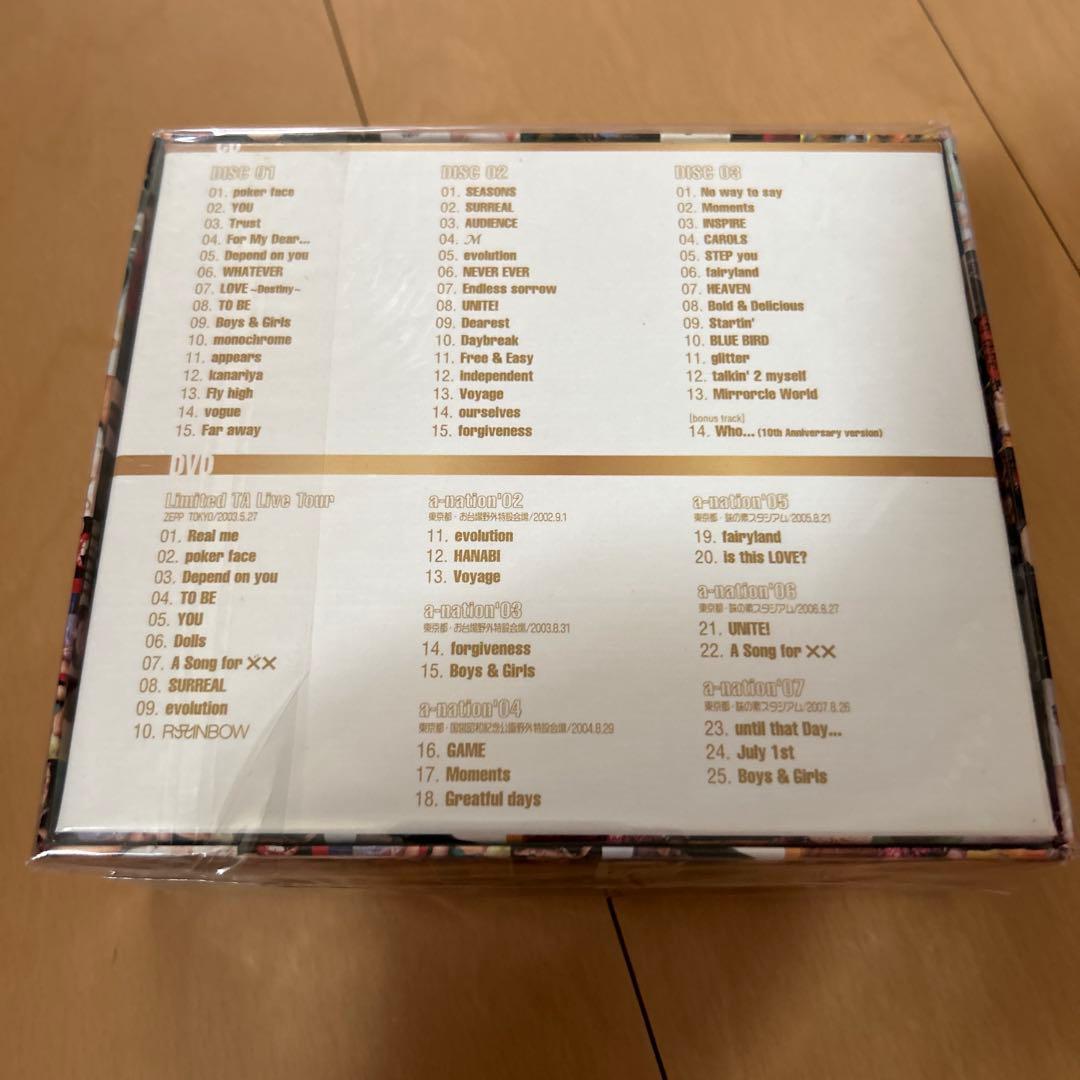 【即購入ok!!】浜崎あゆみ コンプリートベストDVD付 初回盤 新品未開封