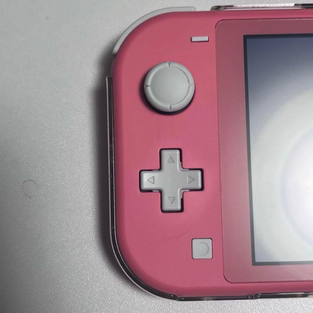 Nintendo Switch Lite コーラル ケース付き