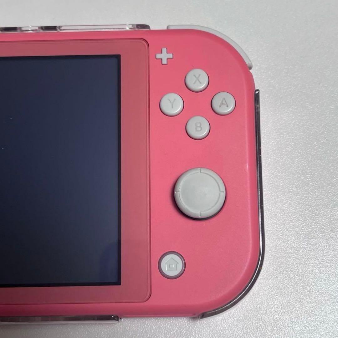 Nintendo Switch Lite コーラル ケース付き