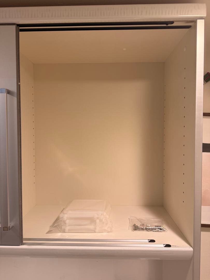 かずみさん専用 ACTUS アクタス ホワイト 食器棚 ガラス扉付き