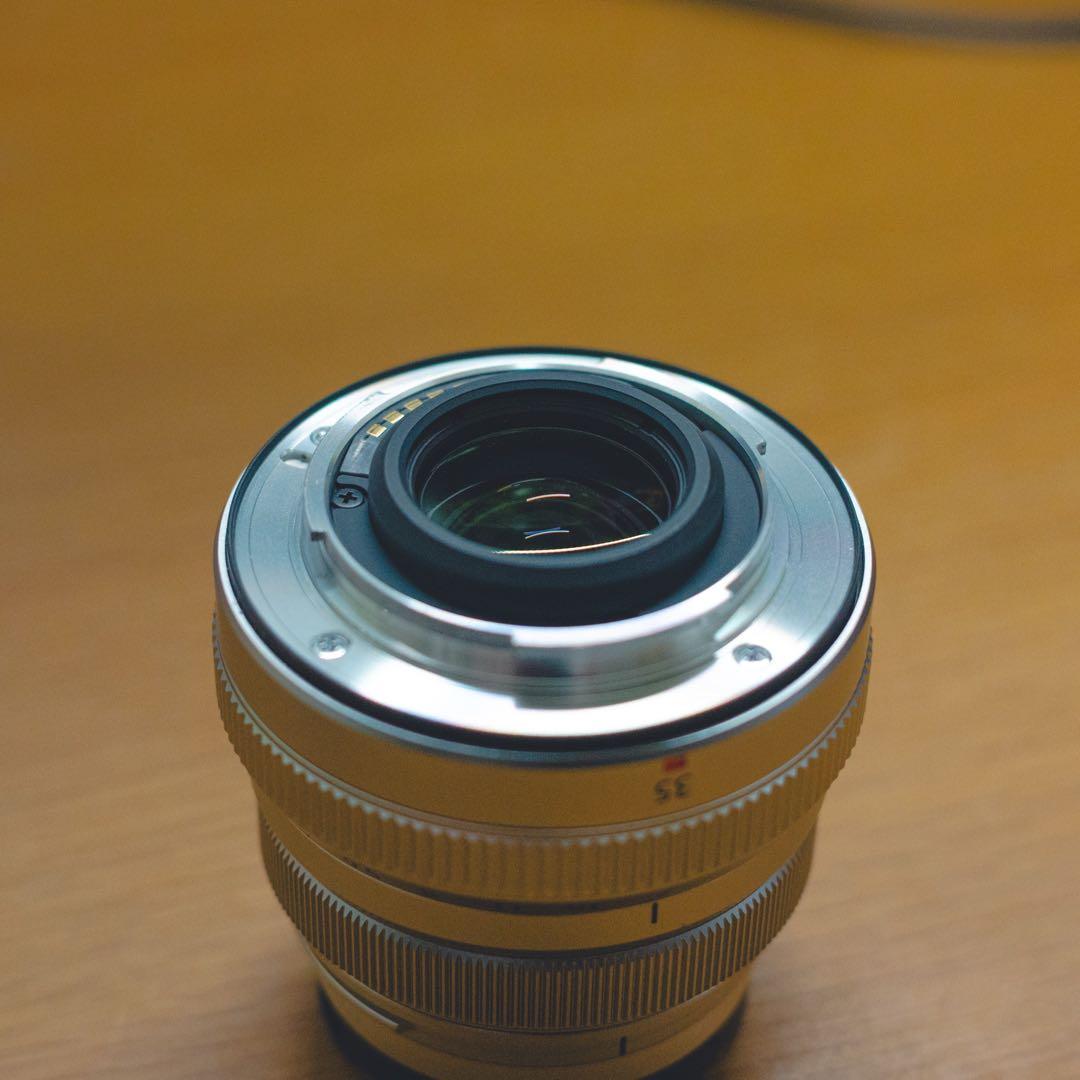 xf35mm f2 r wr 単焦点レンズ シルバー