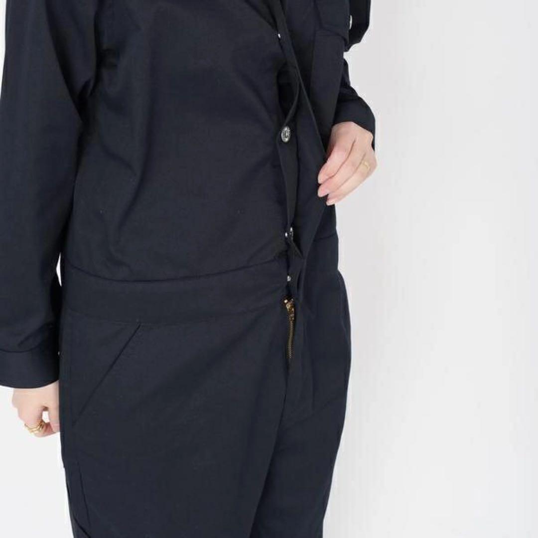 SHIPS別注 UNIVERSAL OVERALL ジャンプスーツ 黒 ブラック