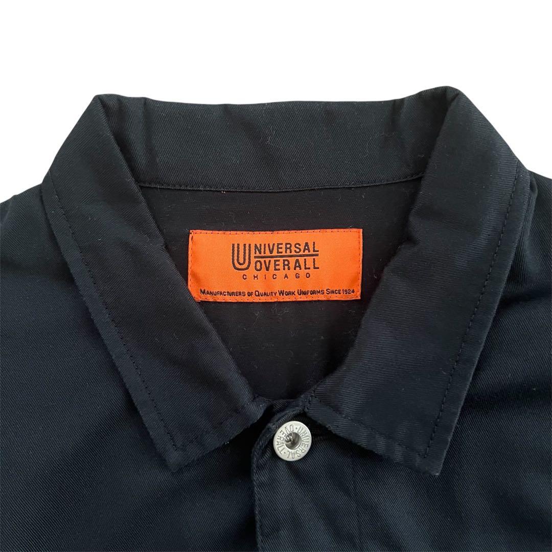 SHIPS別注 UNIVERSAL OVERALL ジャンプスーツ 黒 ブラック