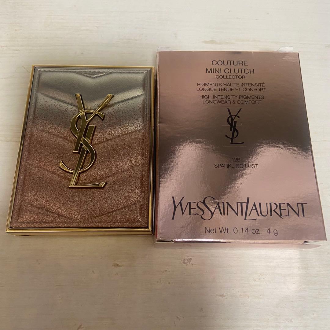 YSLクチュール ミニ クラッチ コレクター 126スパークリングラスト