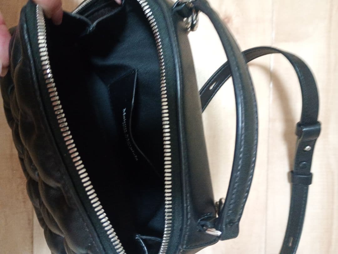 MAISON MARGIELAグラムスラムエンブロイダリー トラペゾイドバッグ