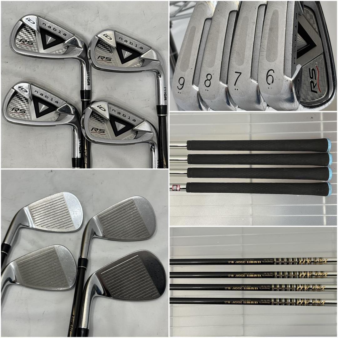 メンズ右利き初心者用　プロギア　PRGR　ゴルフクラブセット　W-2570