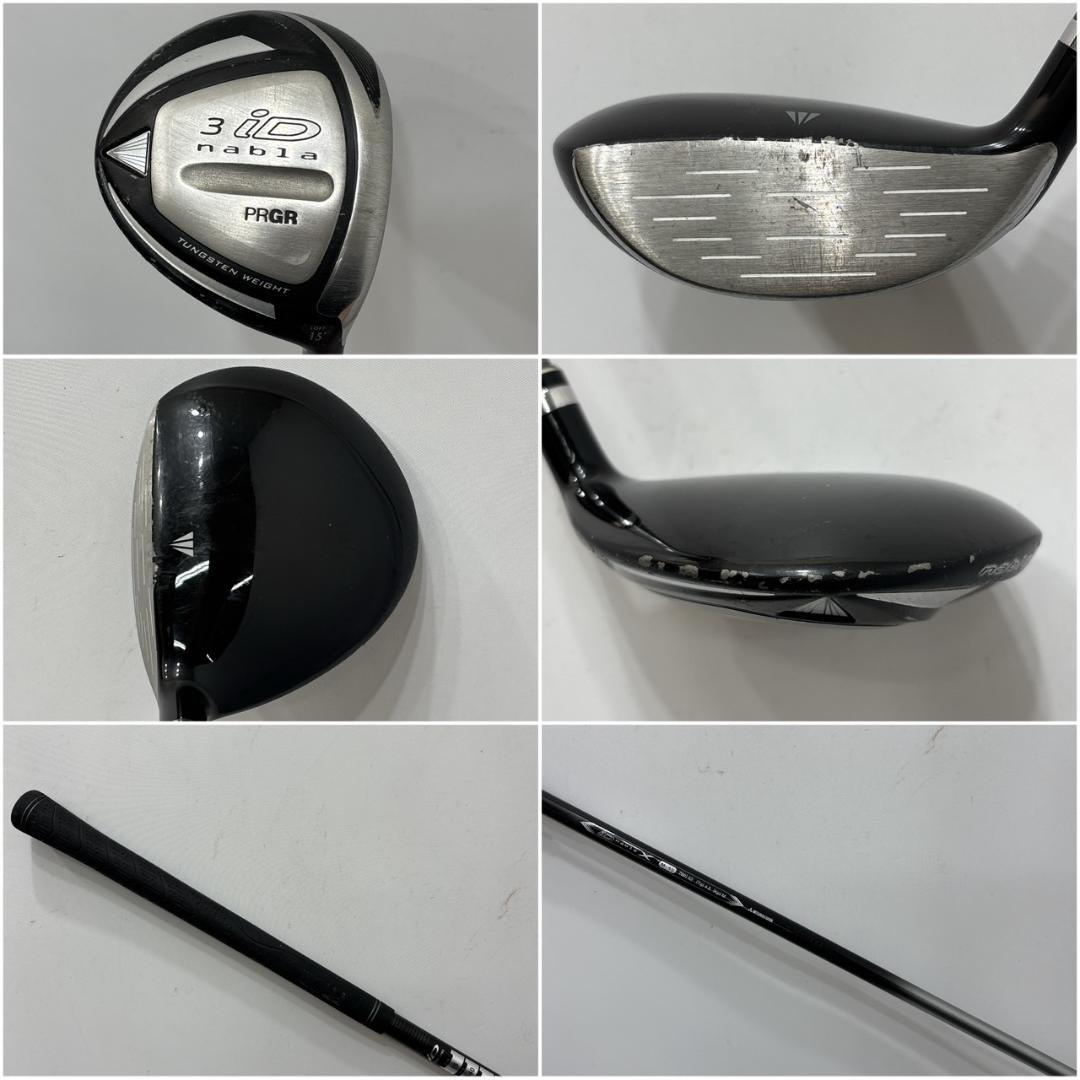 メンズ右利き初心者用　プロギア　PRGR　ゴルフクラブセット　W-2570