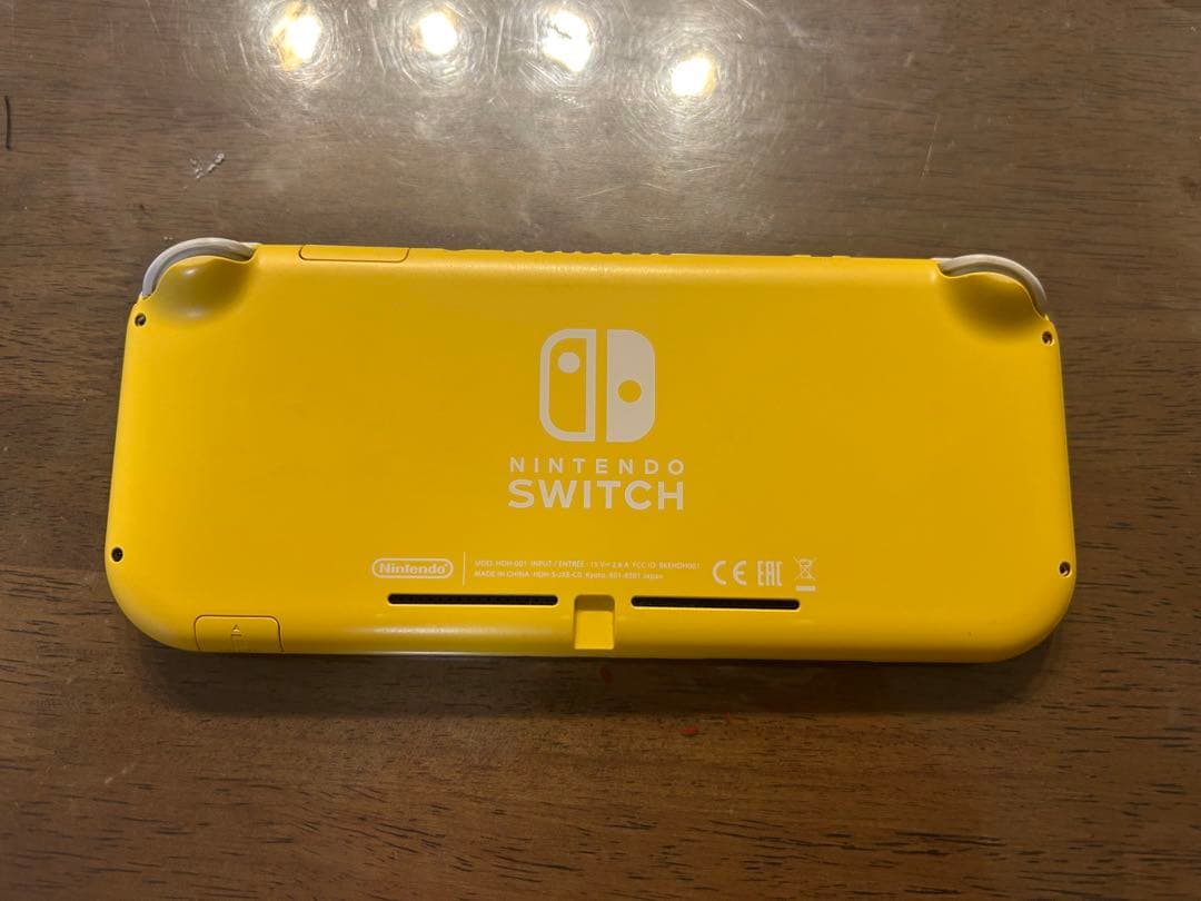 【ジャンク品】Nintendo Switch Lite イエロー 本体のみ