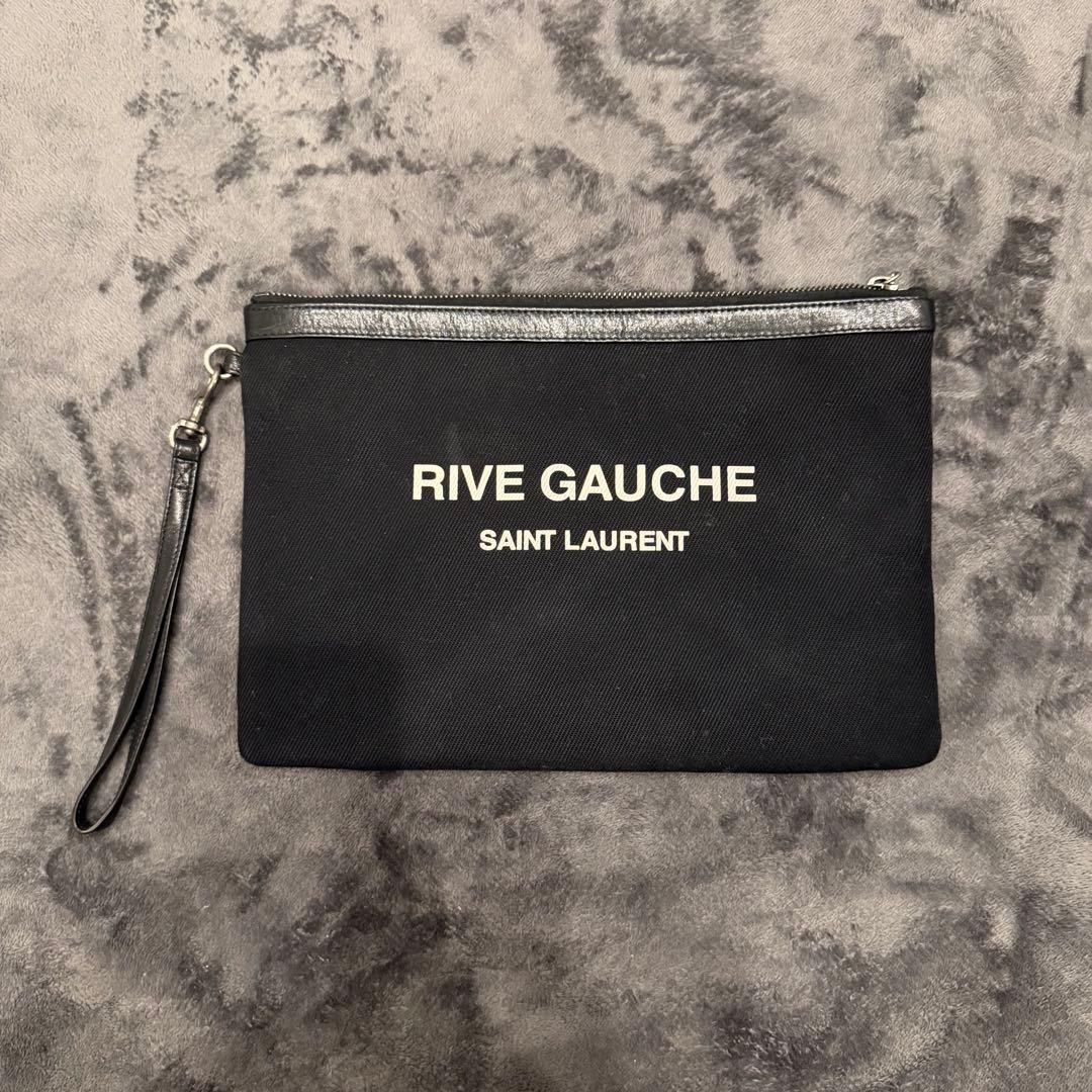 鞠*山様 【即発送】サンローラン リヴゴーシュ クラッチバック