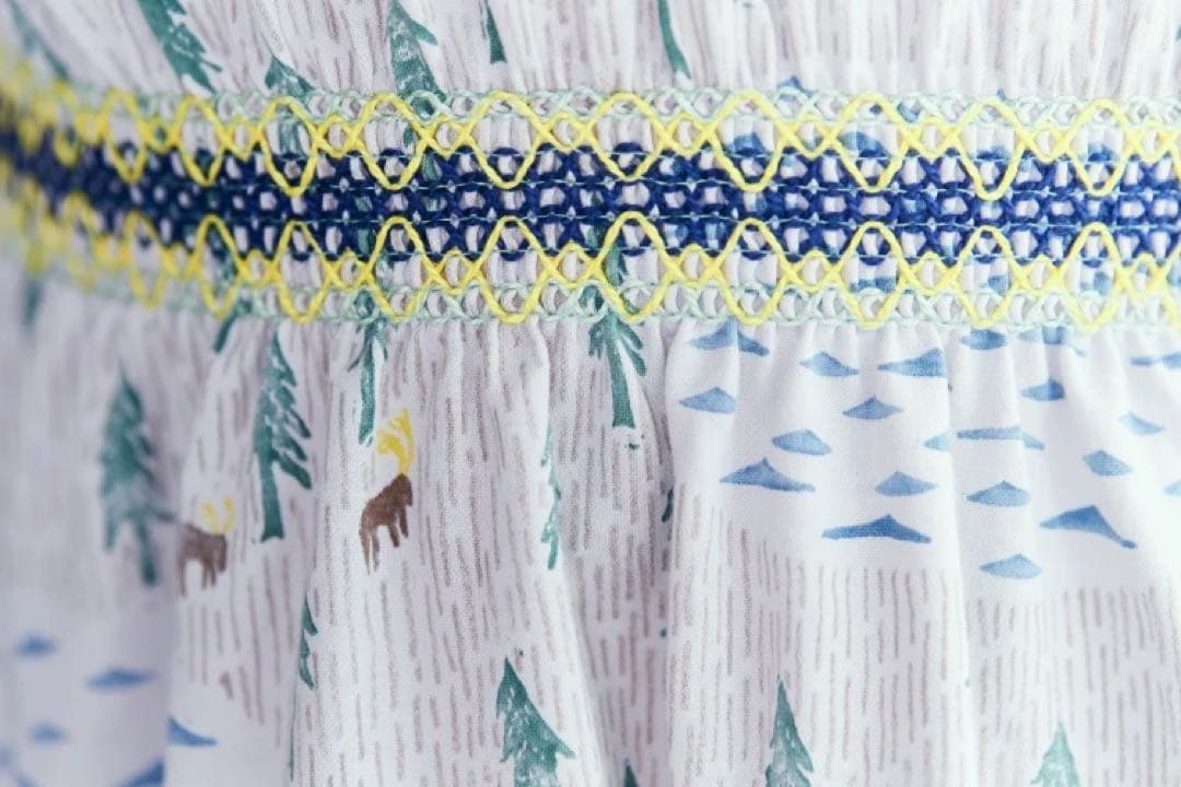 ミナペルホネン　mina perhonen one day ワンピース100