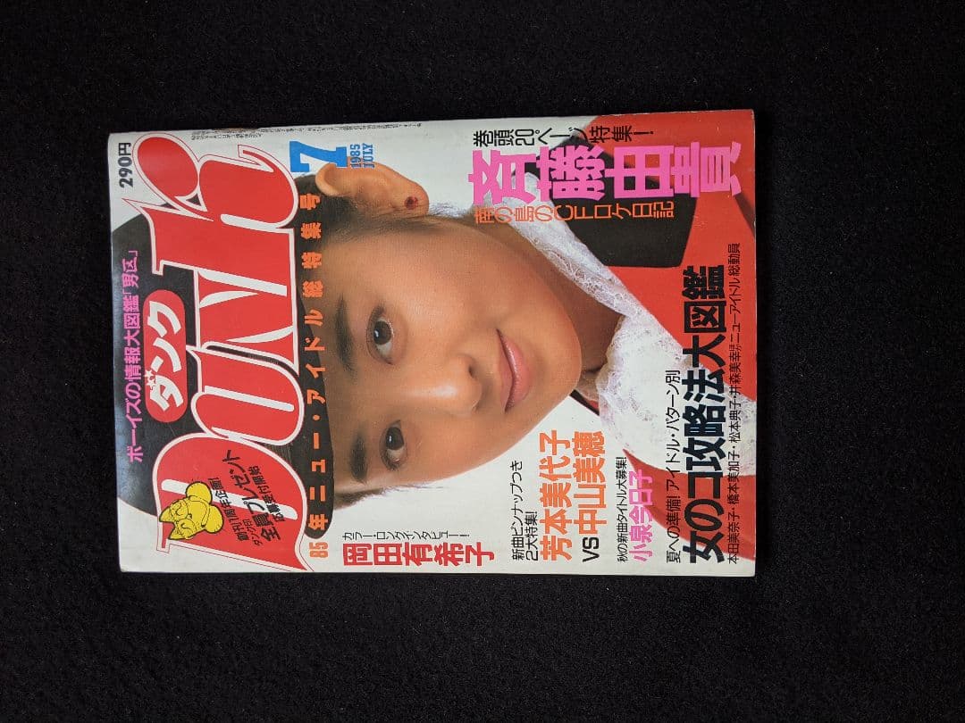 ダンク　斉藤由貴　小泉今日子　中森明菜　おニャン子クラブ　石野陽子　岡田有希子