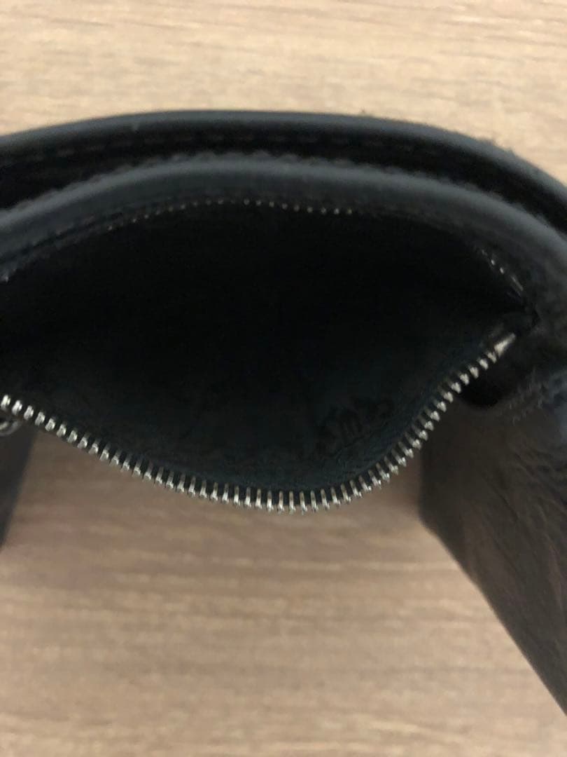 クロムハーツ3フォールド　セメタリークロスパッチ　ヘビーレザー