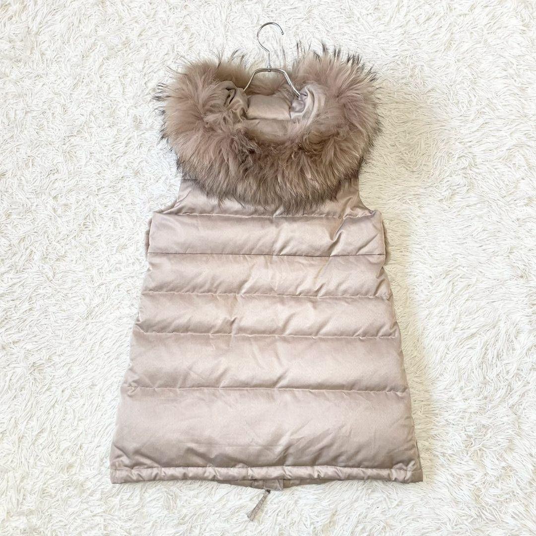 Diagram ダイアグラム　ファー　ダウン　ベスト　2way 3way 肉厚