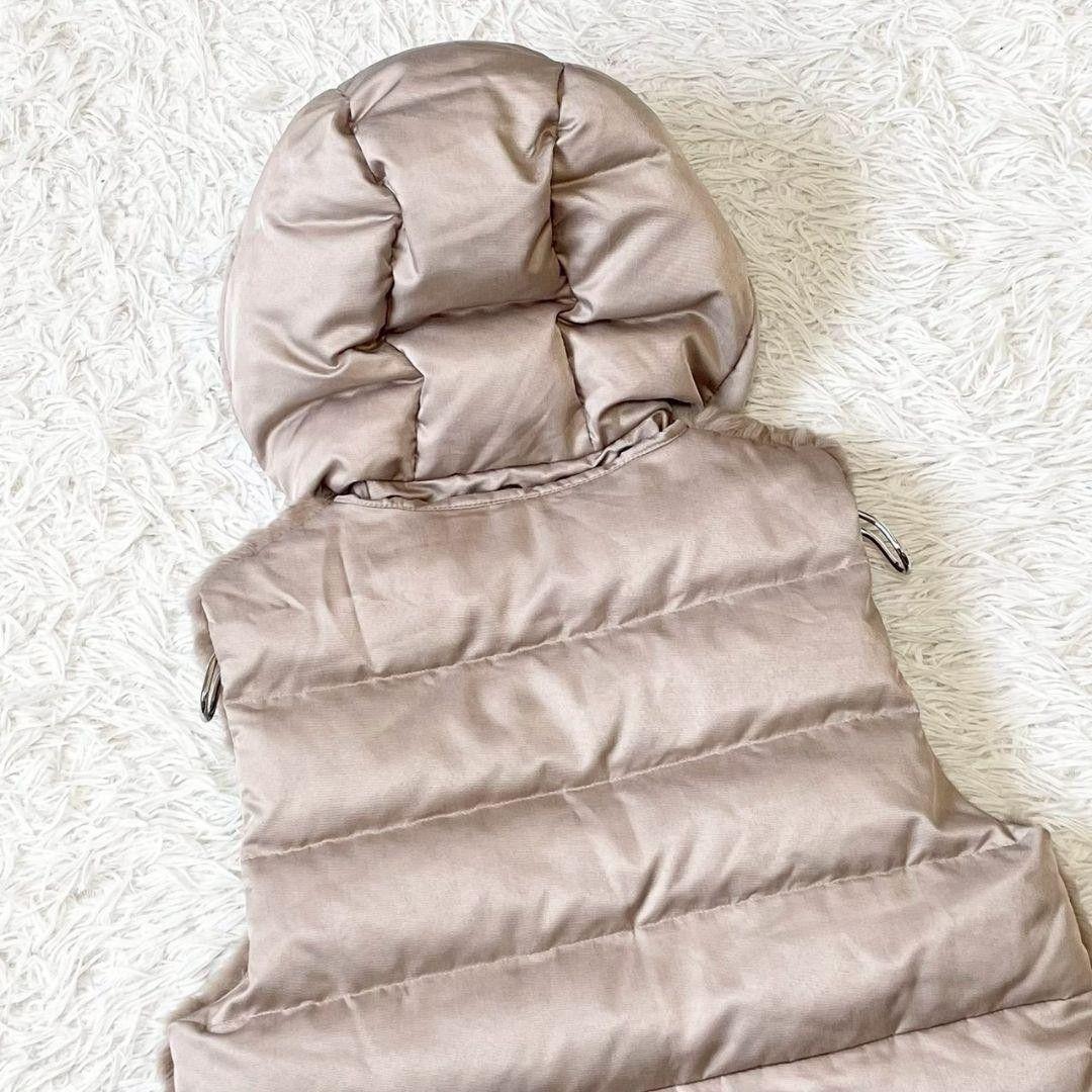 Diagram ダイアグラム　ファー　ダウン　ベスト　2way 3way 肉厚