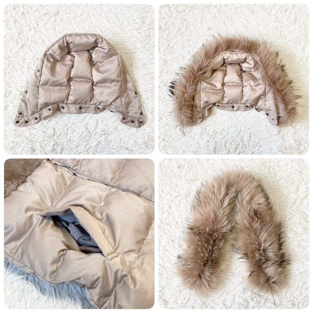 Diagram ダイアグラム　ファー　ダウン　ベスト　2way 3way 肉厚