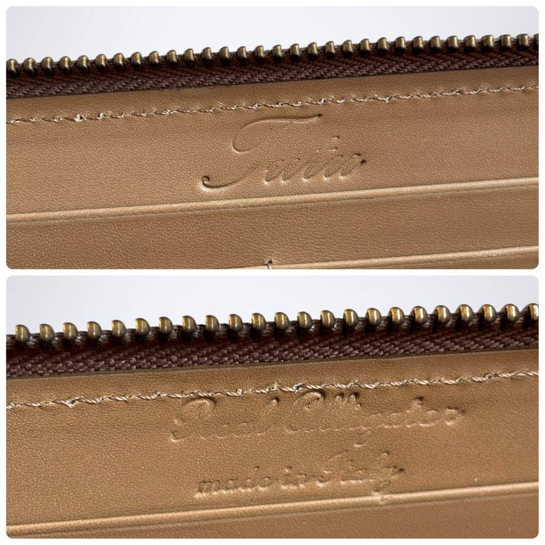 【限界価格/未使用級】 シルヴァーノビアジーニ tutu 長財布 ナイルクロコ