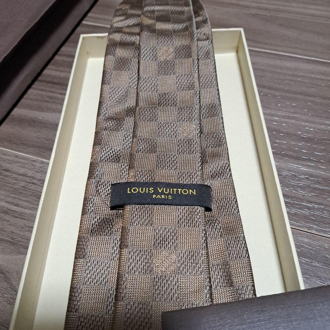 LOUIS VUITTON ダミエ　ネクタイ　美品