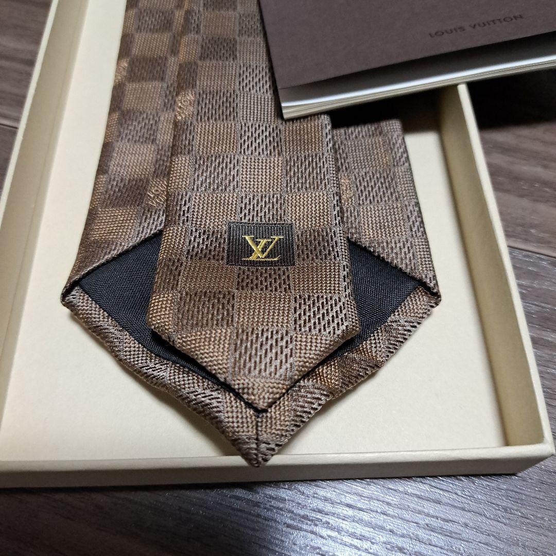 LOUIS VUITTON ダミエ　ネクタイ　美品