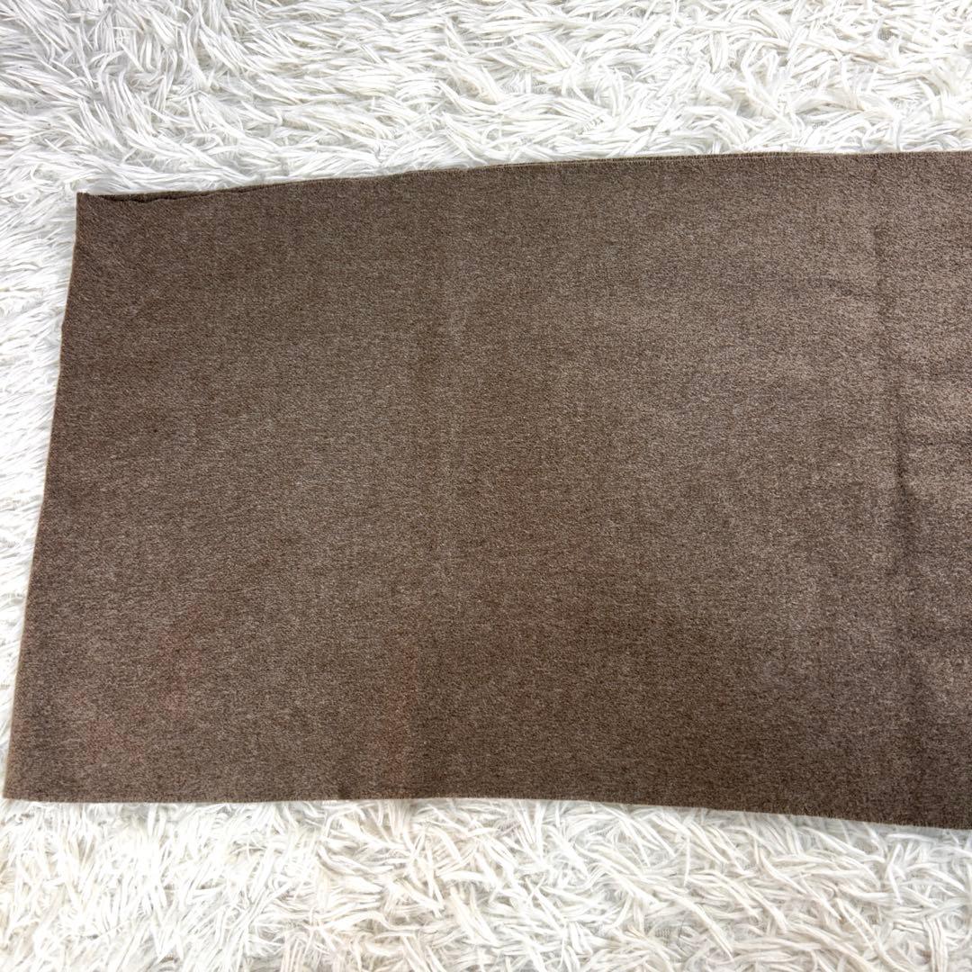 【美品】ブリオーニ　ロングマフラー　シルク100%　ブラウン　イタリア製