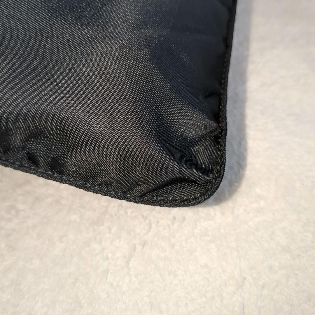 美品 プラダ サコッシュ ショルダーバッグ ブラック 三角ロゴ テスートナイロン