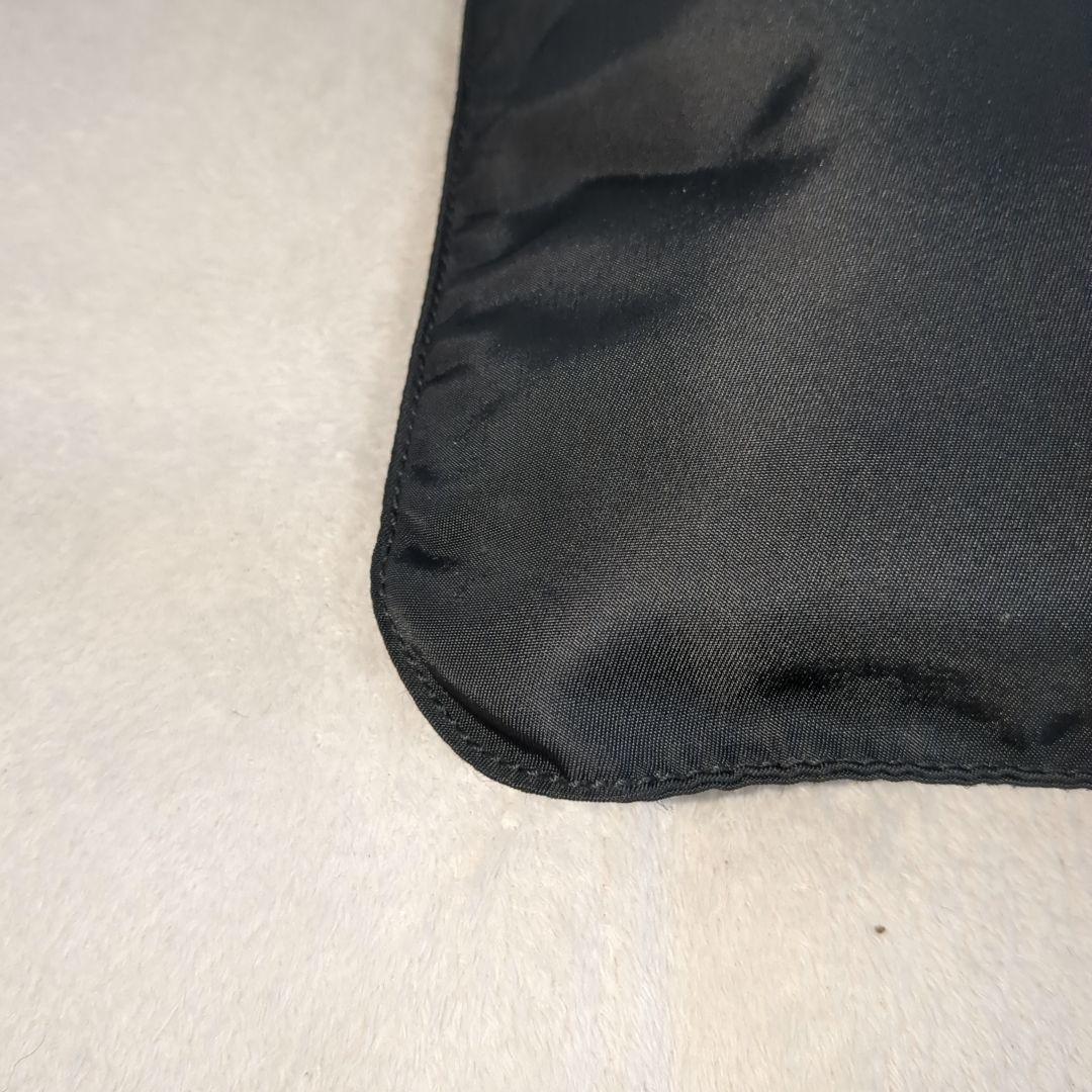 美品 プラダ サコッシュ ショルダーバッグ ブラック 三角ロゴ テスートナイロン