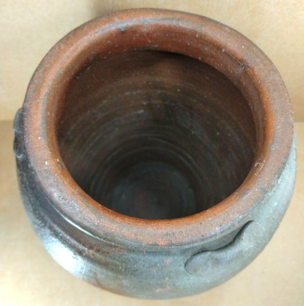 ボチャ【本物保証】古備前三耳種壷 桃山時代 古備前鑑定委員会鑑定書付≪干≫