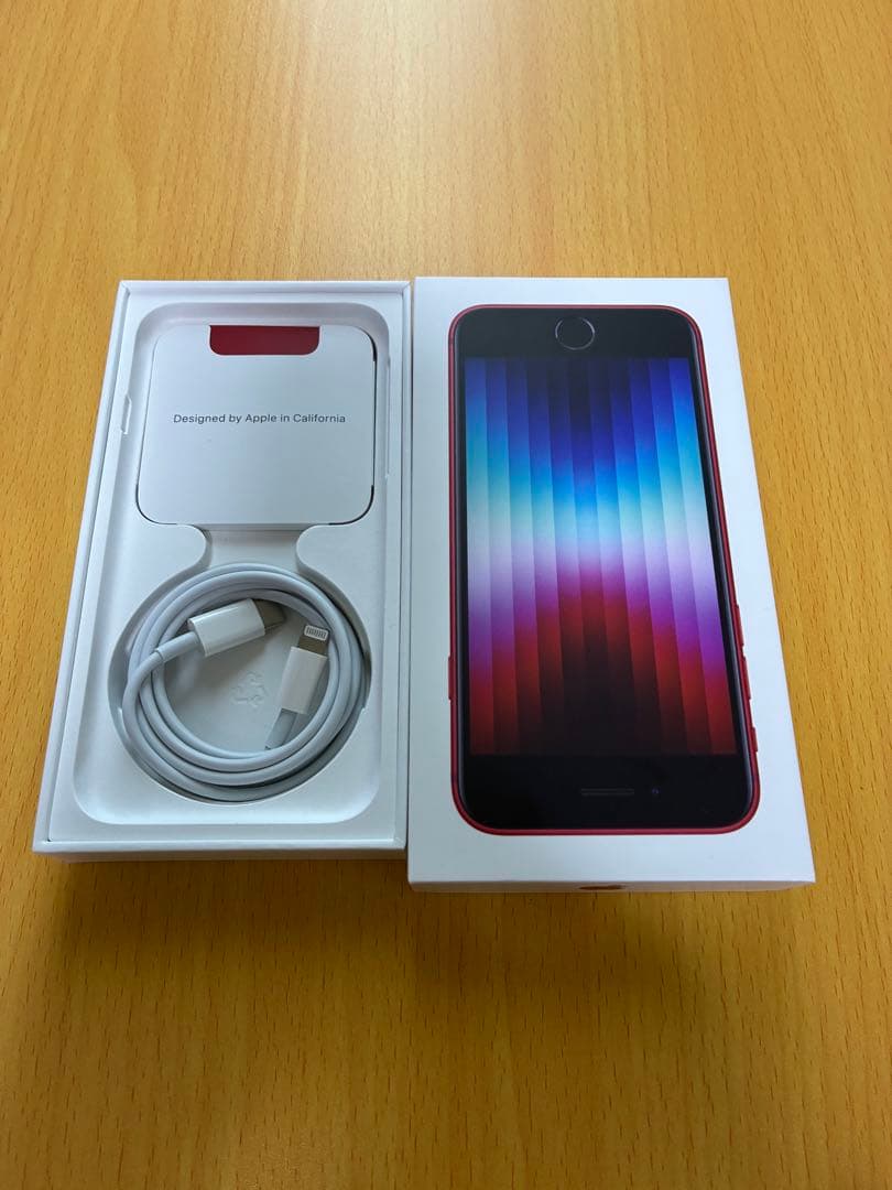 iPhone SE3 64GB レッド SIMフリー