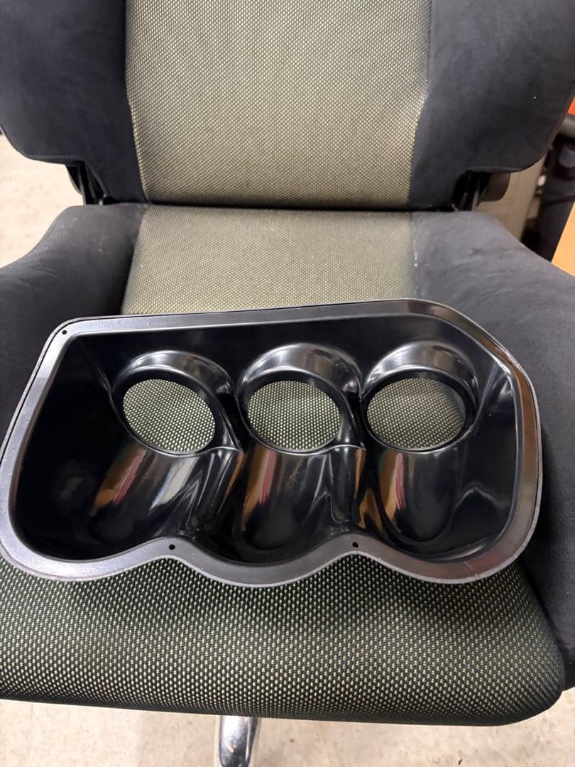 S14 シルビア　稀少ブラック 3連メーターフード