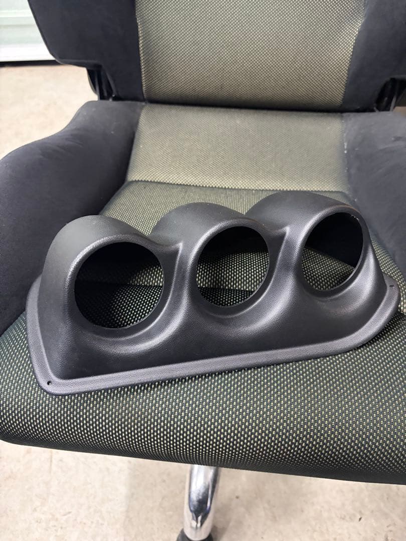 S14 シルビア　稀少ブラック 3連メーターフード