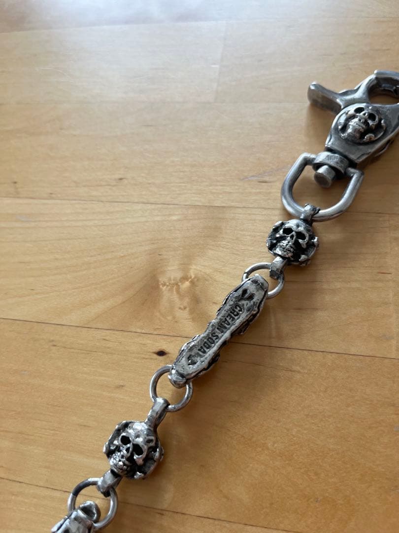 【激レア】CREAM SODA ウォレットチェーン　ドクロ　クリームソーダ