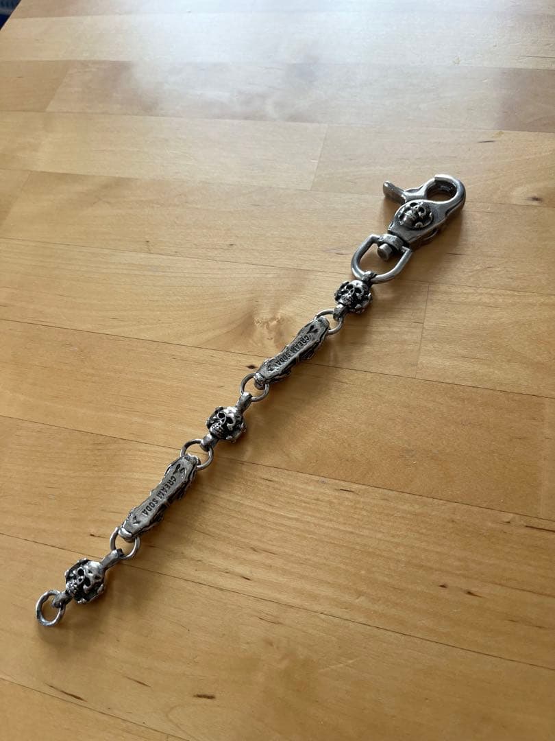 【激レア】CREAM SODA ウォレットチェーン　ドクロ　クリームソーダ