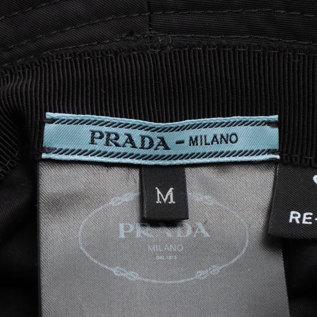 激安✨プラダ　ハットナイロンブラック　Mサイズ　バケハ1HC137