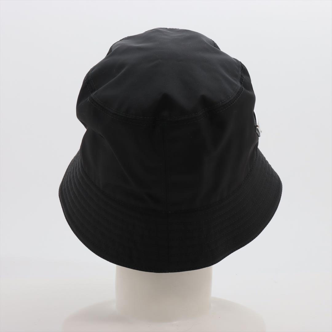 激安✨プラダ　ハットナイロンブラック　Mサイズ　バケハ1HC137