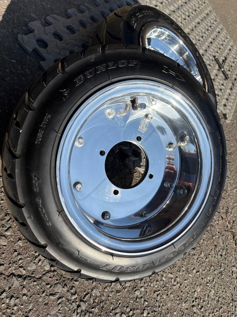 12月16日まで値引モンキー　ケップスピード4jホイールスペーサー6mmタイヤ付