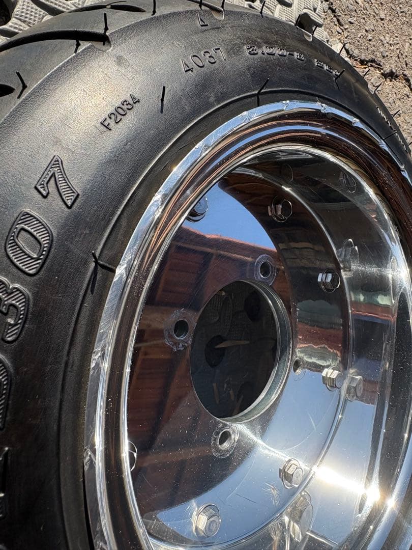 12月16日まで値引モンキー　ケップスピード4jホイールスペーサー6mmタイヤ付