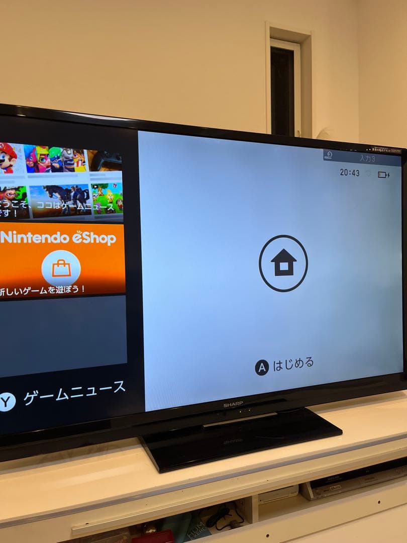 去年購入数回使用美品！Nintendo Switch箱付き本体