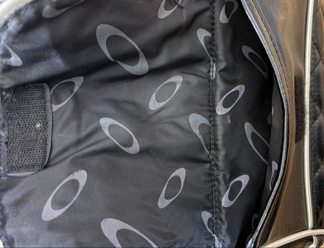 激レア　Oakley Archive レザーボストンバッグ　グランジ　y2k