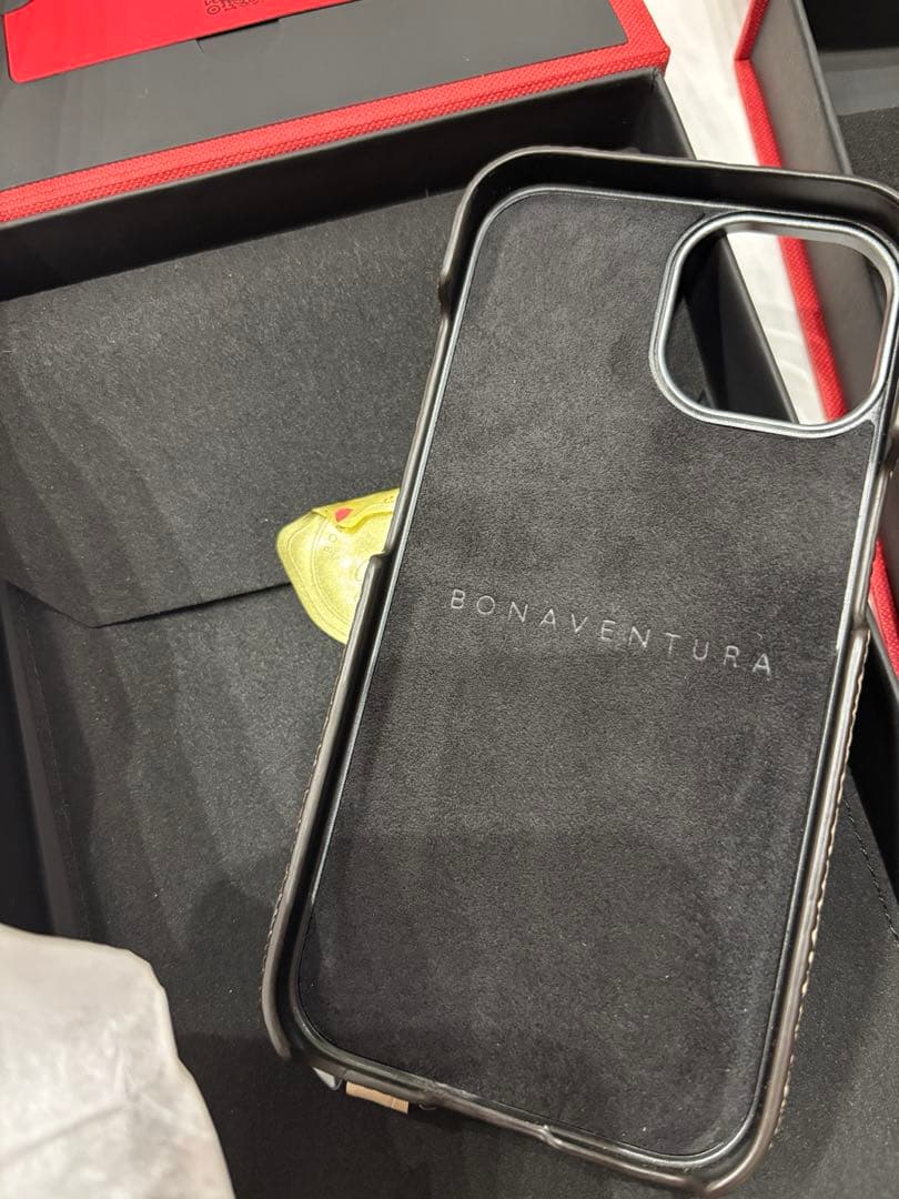 【新品未使用】BONAVENTURA しーちゃんコラボ　iPhoneケース