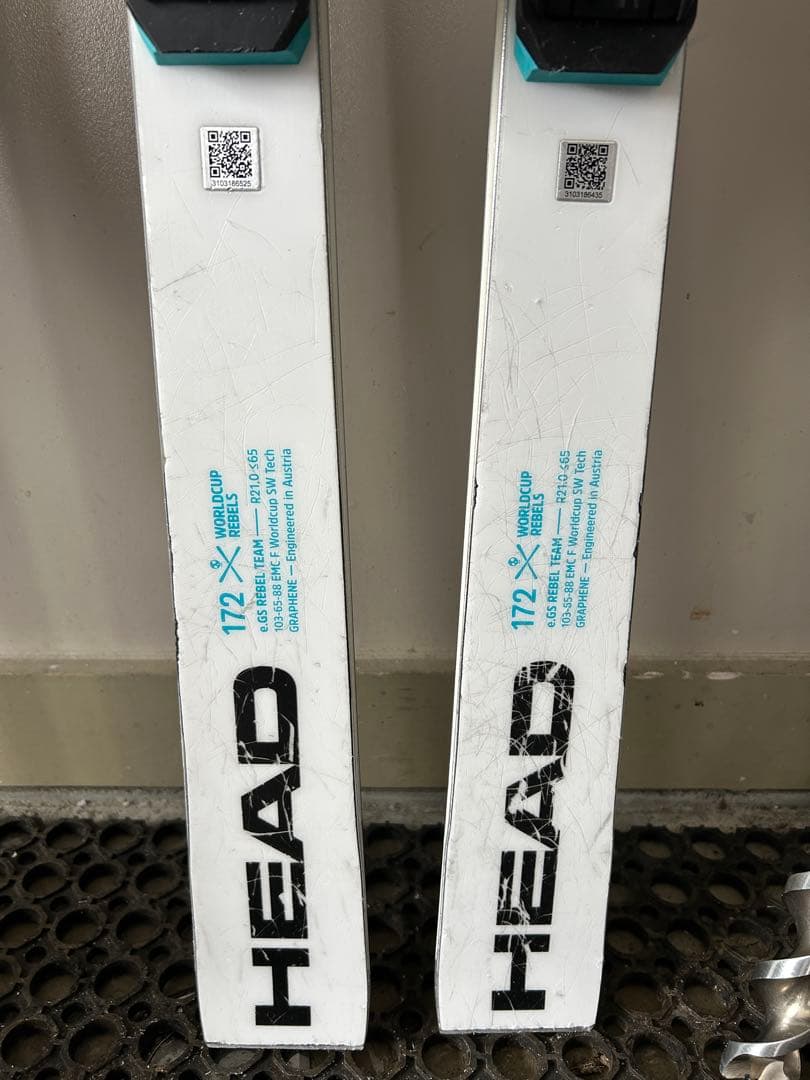 25 HEAD ヘッド ジュニア スキー板 レーシング GS　172㎝