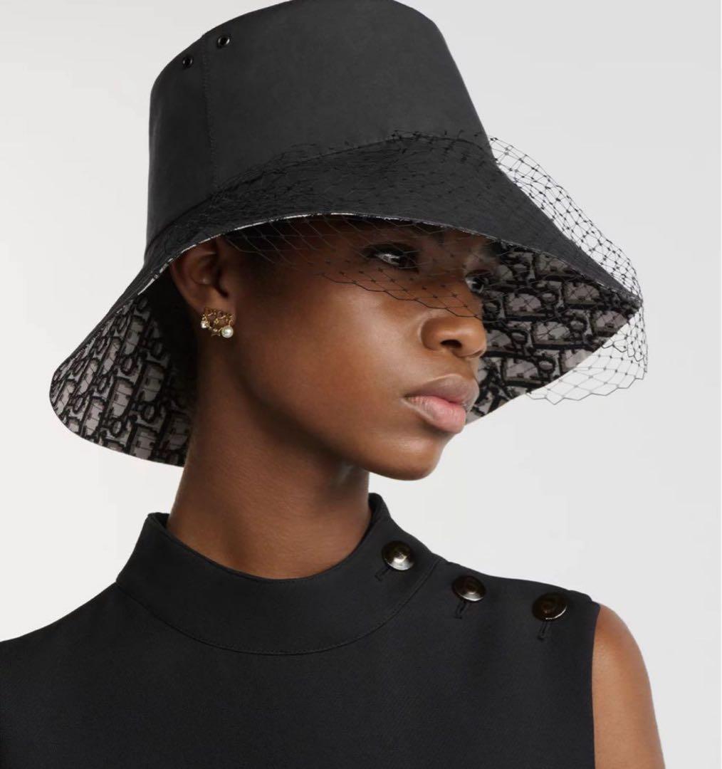 クリスチャンディオール　ボブハット　Teddy-D dior チュール