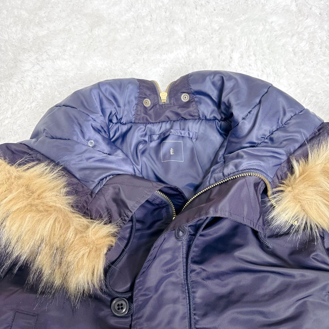 美品✨ EDIFICE エディフィス N2-B ミニタリー ジャケット ネイビー