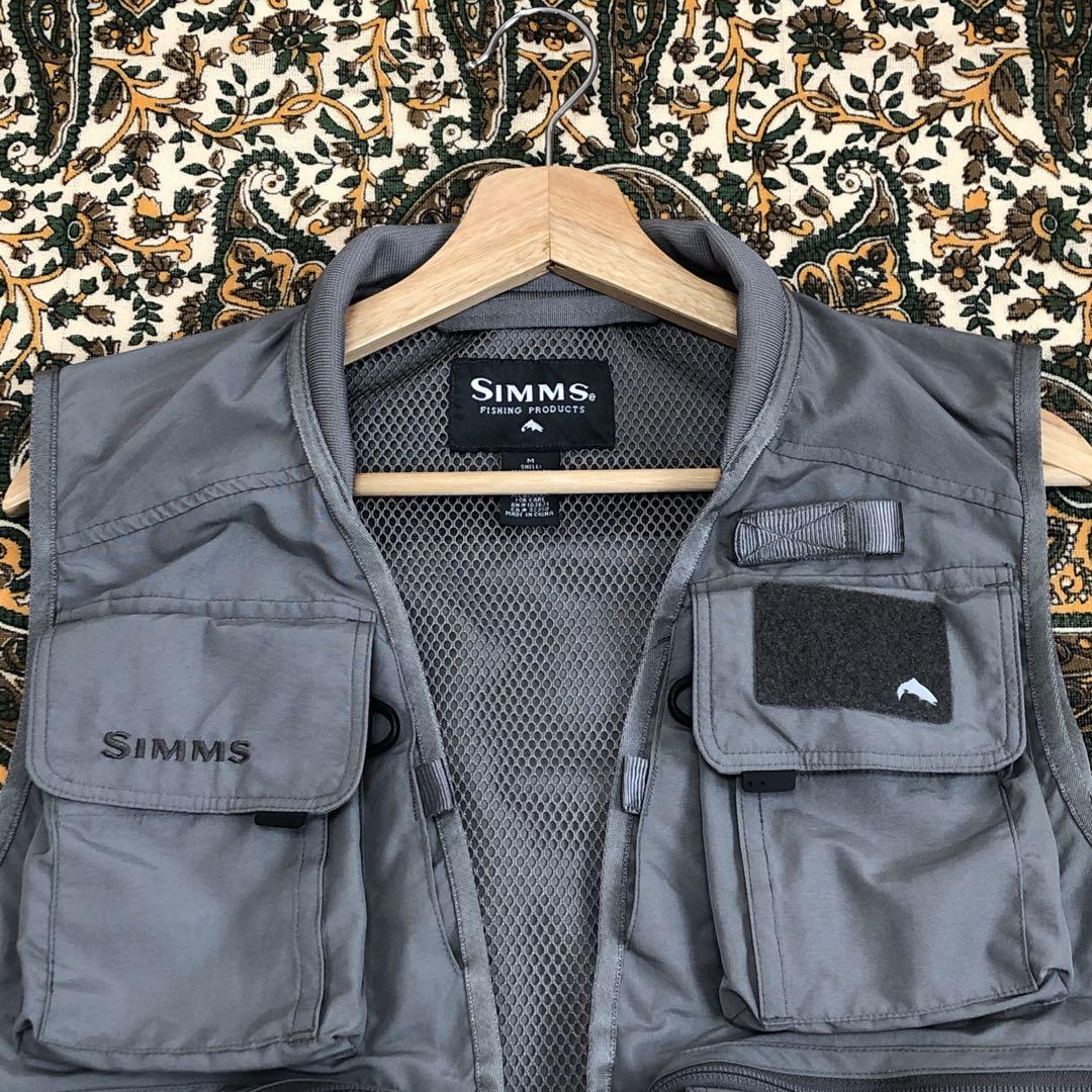 美品 SIMMS シムス トリビュトリー・フィッシングベスト ガイドベスト