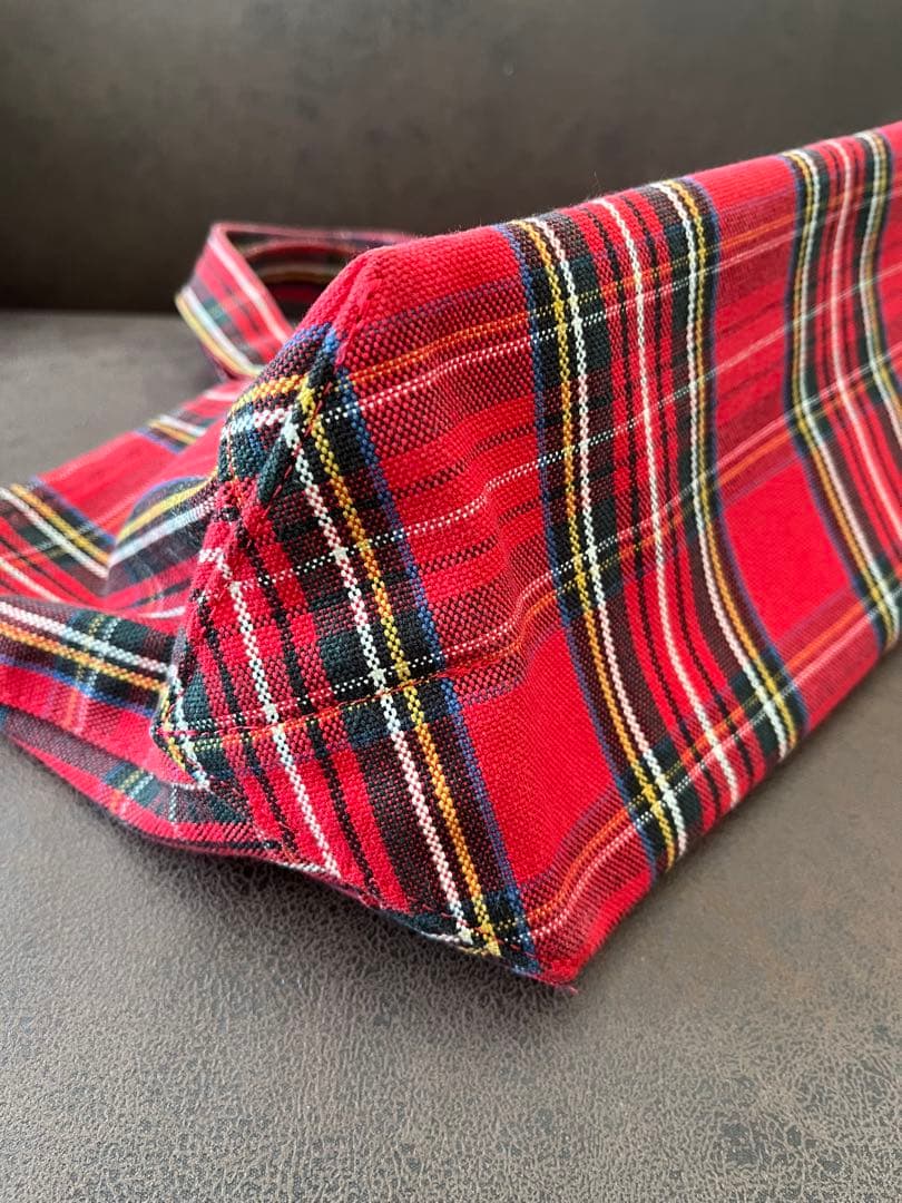 R & D.M.Co-(オールドマンズテーラー)タータンチェックトートバッグS