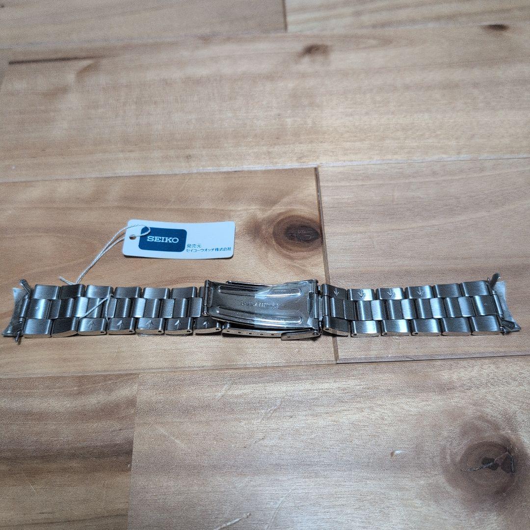 【未使用】SEIKO 時計バンド 20mm ステンレスブレス 海外モデル